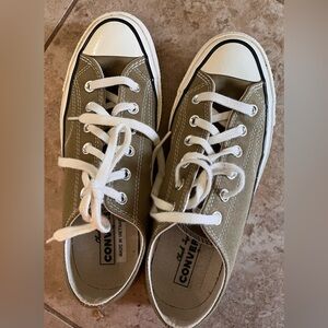 Converse All Star Rubber khaki green 70’s New 8 women